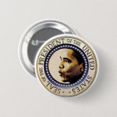 Obama Presidential Seal Button (Voorkant /achterkant)