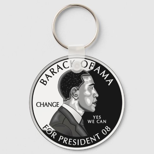 Obama Prez Sleutelhanger (Voorkant)