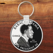 Obama Prez Sleutelhanger (Voorkant)