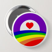 Obama Pride Button (Voorkant /achterkant)