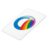 Obama Pride-Button Magneet (Linkerzijde)