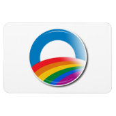 Obama Pride-Button Magneet (Horizontaal)