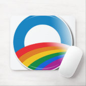 Obama Pride Button Muismat (Met muis)