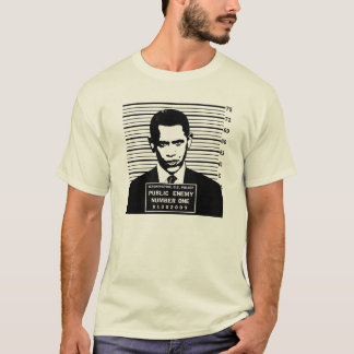 Obama - Publieke vijand nummer één T-shirt