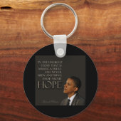 Obama Quote Sleutelhanger (Voorkant)