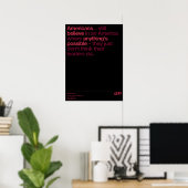 Obama Quotes Poster (Thuiskantoor)