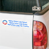 Obama Relativiteit Bumpersticker (Op Truck)