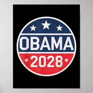 Obama Retro Patriottische 2028 Politieke Prote Poster