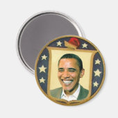 Obama Retro Shield Magnet (Recto/Verso)