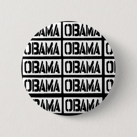 obama ronde button 5,7 cm (Voorkant)