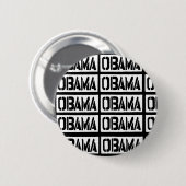 obama ronde button 5,7 cm (Voorkant /achterkant)