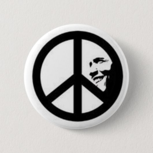 Obama Ronde Button 5,7 Cm (Voorkant)