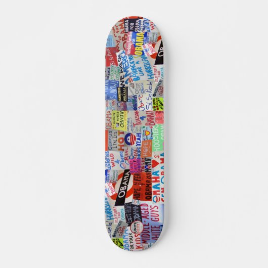 Obama SIgns of Hope Skateboard (Devant)