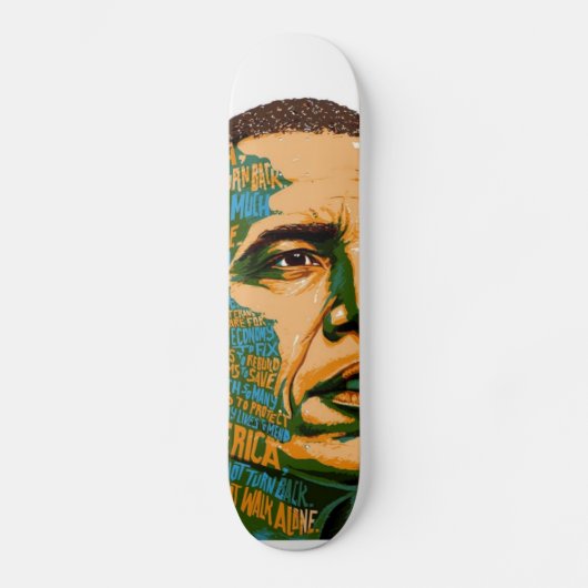 obama skateboard (Voorkant)