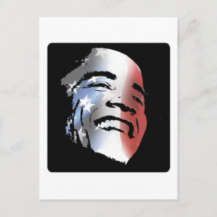 Obama: Sterren Briefkaart
