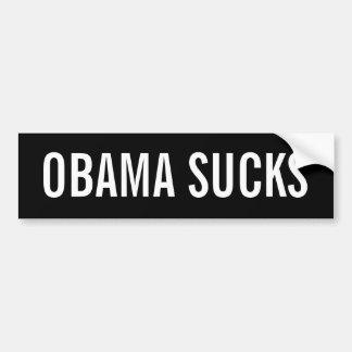 OBAMA SUCKS BUMPERSTICKER