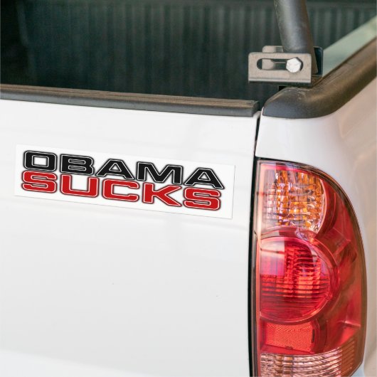 Obama Sucks Bumpersticker (Op Truck)