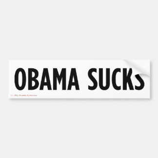 Obama Sucks Bumpersticker