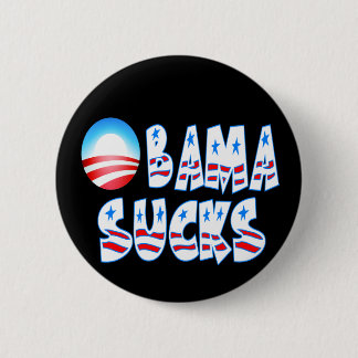 Obama Sucks Ronde Button 5,7 Cm