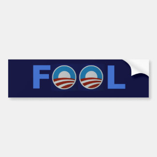 Obama the Fool Bumpersticker