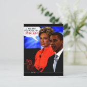 obama took my stapler briefkaart (Staand voorkant)