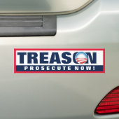 Obama Tredenaar Bumpersticker (Op auto)