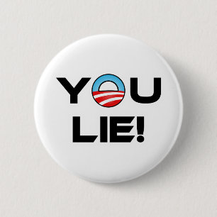Obama u ligt ronde button 5,7 cm