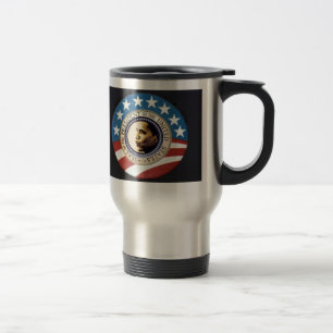 Obama US Flag Travel Mug Reisbeker