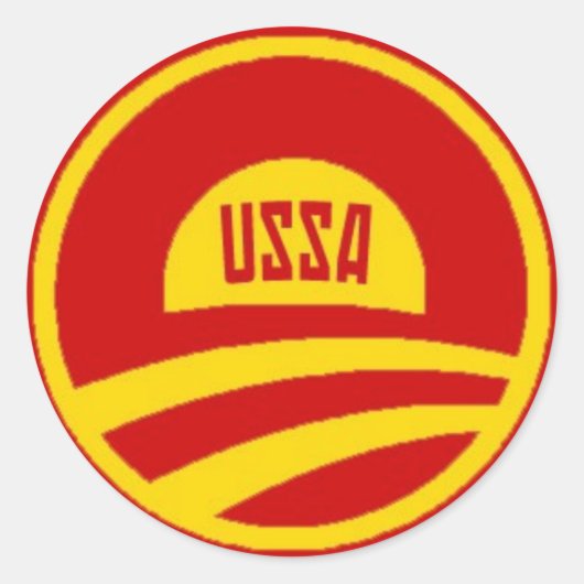 Obama USSA Sticker (Voorkant)