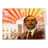 Obama-verandering (Voorkant Horizontaal)