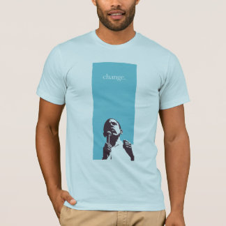Obama-verandering T-shirt
