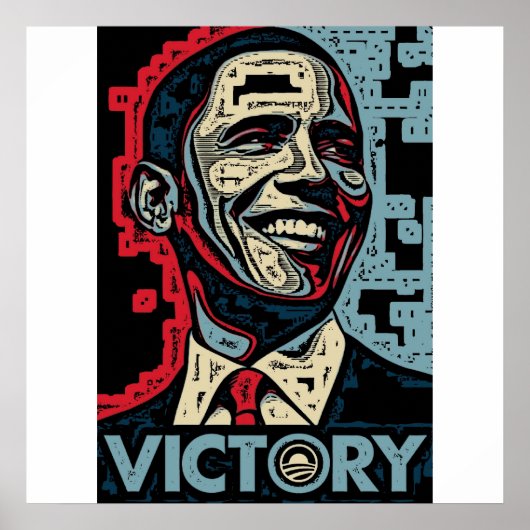 Obama Victory Poster (Voorkant)