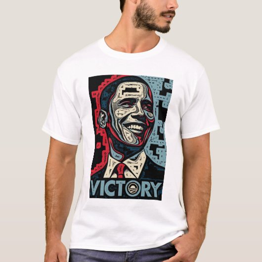 Obama Victory T-shirt (Voorkant)
