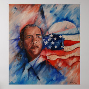 Obama : Vision Personnalisée - Impression en toile