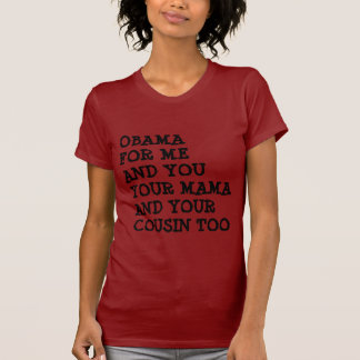 OBAMA VOOR MIJ EN U T-SHIRT