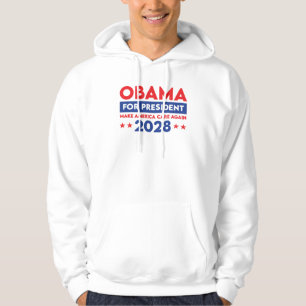 Obama voor President 2028 maakt Amerika weer zorgz Hoodie
