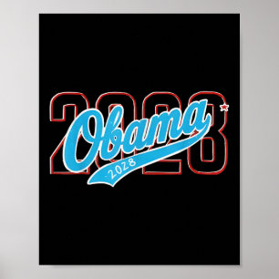 Obama voor President 2028 Obama 2028 Patriottisch Poster