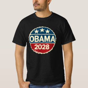Obama voor President 2028 Obama 2028 T-shirt