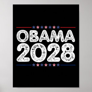 Obama voor President 2028 Obama 2028 voor vrouwen Poster