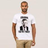 OBAMA VOUS ÊTES MIS LE FEU ! T-SHIRTS DRÔLE DE (Devant entier)