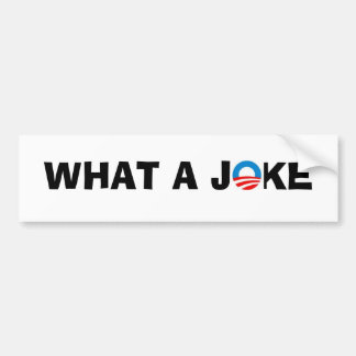 Obama, WAT EEN GRAP Bumpersticker