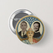 Obama/Webb Lady Liberty Button (Voorkant /achterkant)