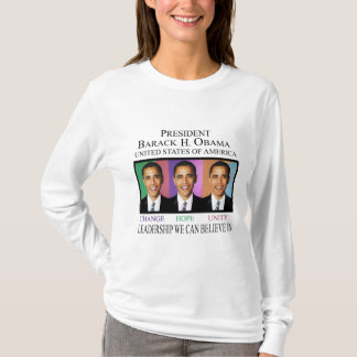 OBAMA WINT DE VERKIEZING! T-SHIRT
