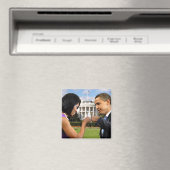 Obama Witte Huis Fist Bump Magnet Magneet (Insitu (Vaatwasser))