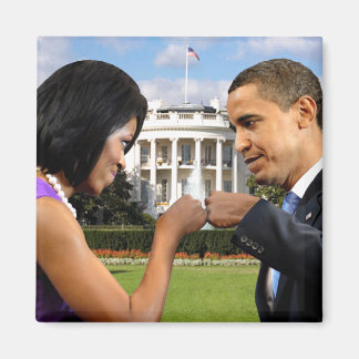 Obama Witte Huis Fist Bump Magnet Magneet