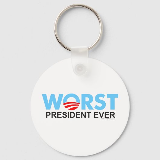 Obama WorstEver Sleutelhanger (Voorkant)