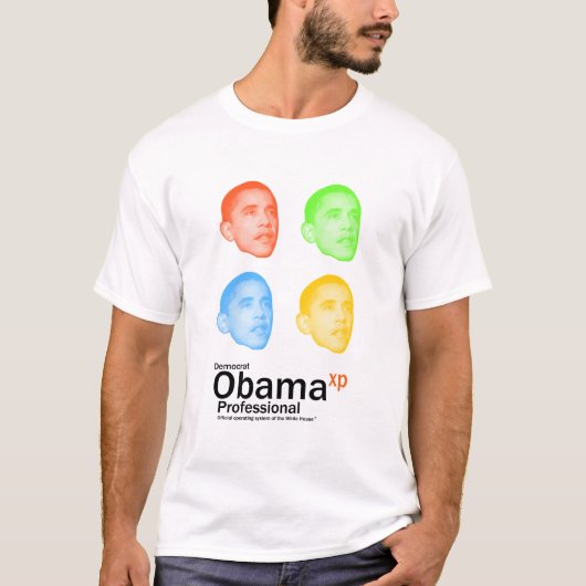 Obama XP Professional T-shirt (Voorkant)