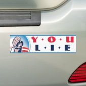 Obama You Lie Bumpersticker (Op auto)