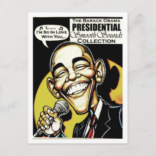Obama zingt! (2012) briefkaart