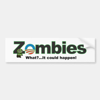 Obama Zombie Bumpersticker